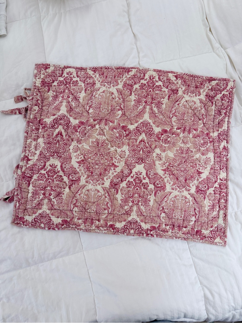 Pottery Barn French Country Quilted Standard Pillow Sham